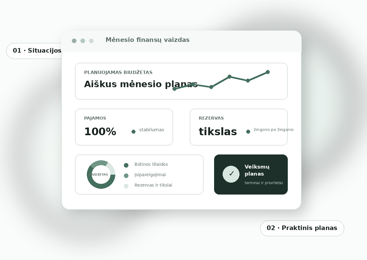 Finansinio raštingumo metodikos vizualas